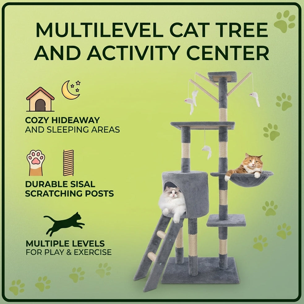 MajesticClimb Tower: Ultimate Cat Playground