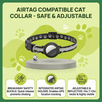 TrackSafe Collar: GPS-Ready with Reflective Safety