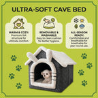 CozyCanopy Pet House: All-Season Comfort Tent