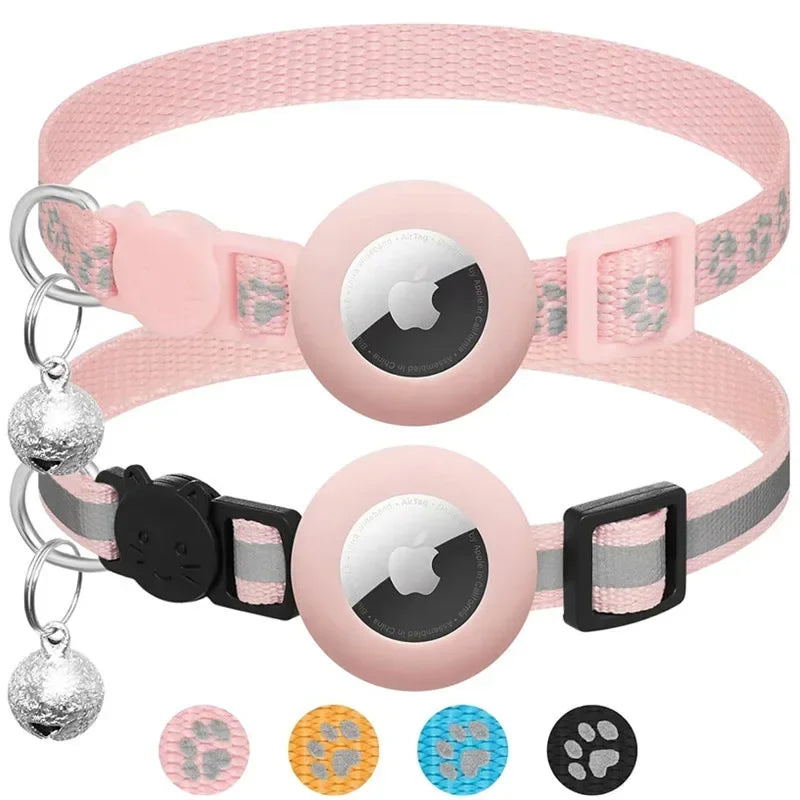 TrackSafe Collar: GPS-Ready with Reflective Safety