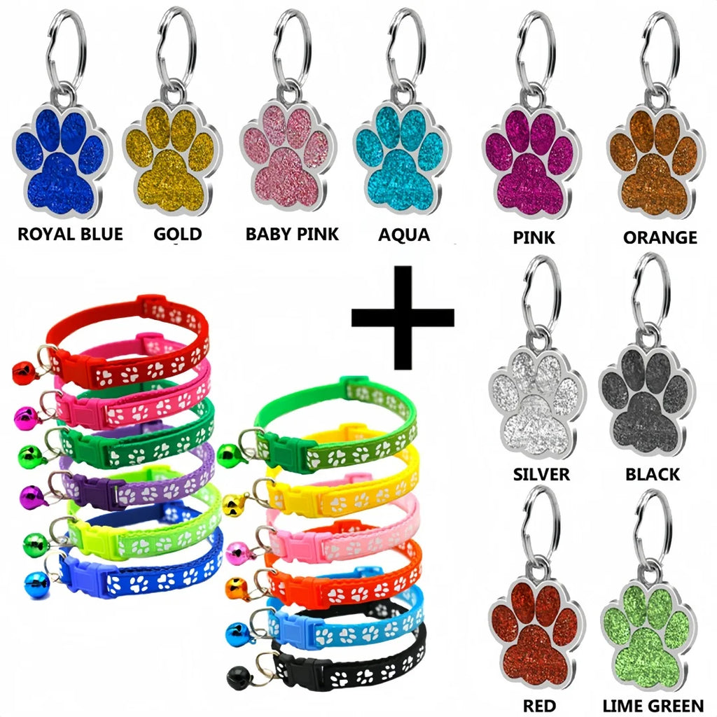 Collar con identificación PawPrint: Seguridad personalizada para mascotas