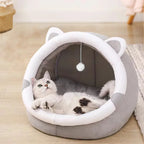 Cozy Tent Cave Bed for Cats & Small Dogs