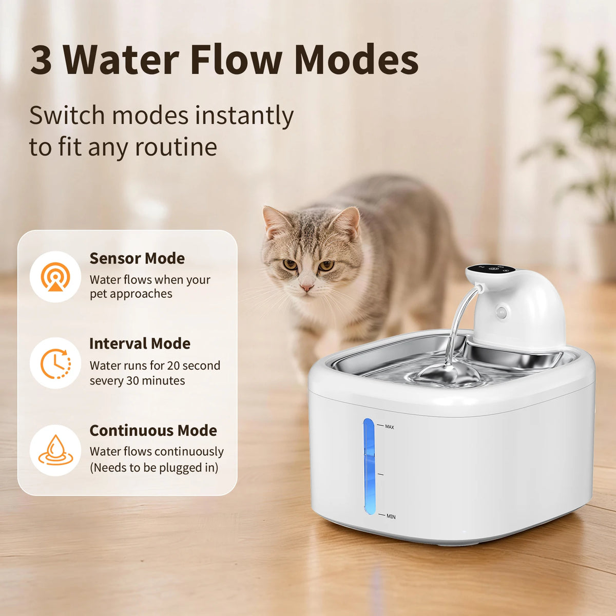 Purrfect Pour: Motion-Sensing Pet Hydrator
