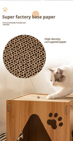 ScratchEase Lounge: Comodidad de panel doble