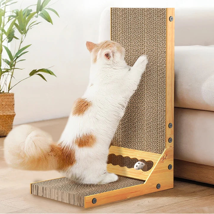 LuxeClaw Scratcher: Premium Feline Fun