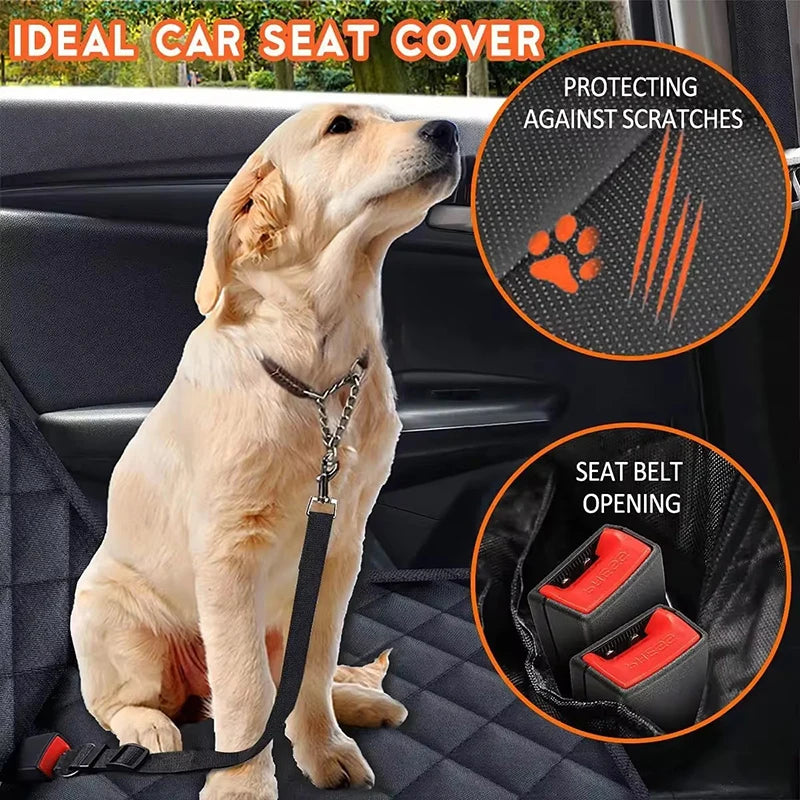 DriveGuard Pet Seat Cover: Waterproof & Durable