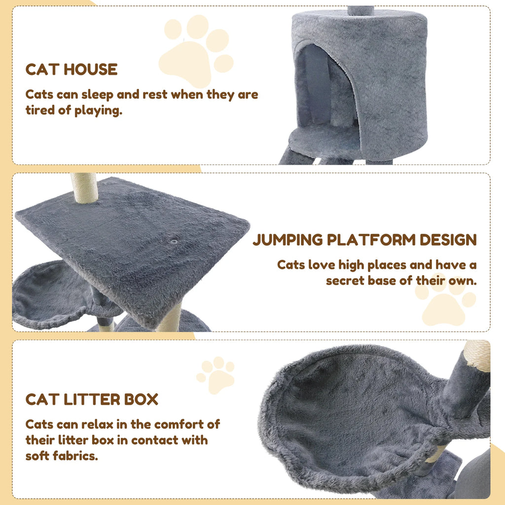 MajesticClimb Tower: Ultimate Cat Playground