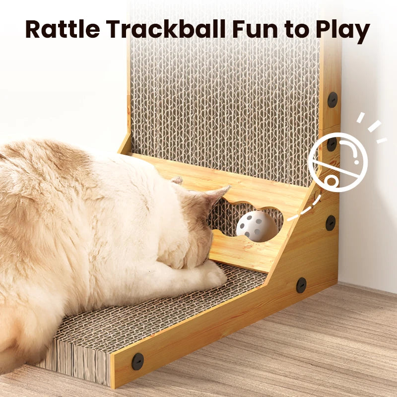 LuxeClaw Scratcher: Premium Feline Fun