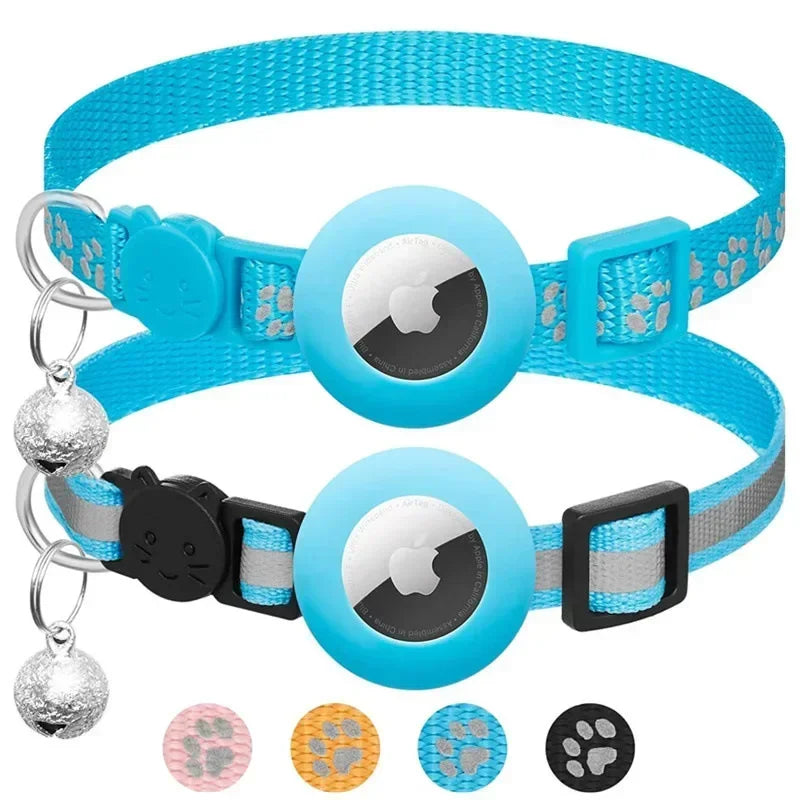 TrackSafe Collar: GPS-Ready with Reflective Safety