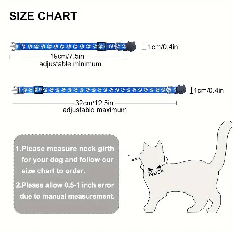 Collar con identificación PawPrint: Seguridad personalizada para mascotas