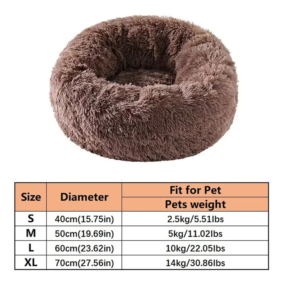 FurryDream Donut Bed: Plush Comfort for Pets