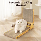 LuxeClaw Scratcher: Premium Feline Fun