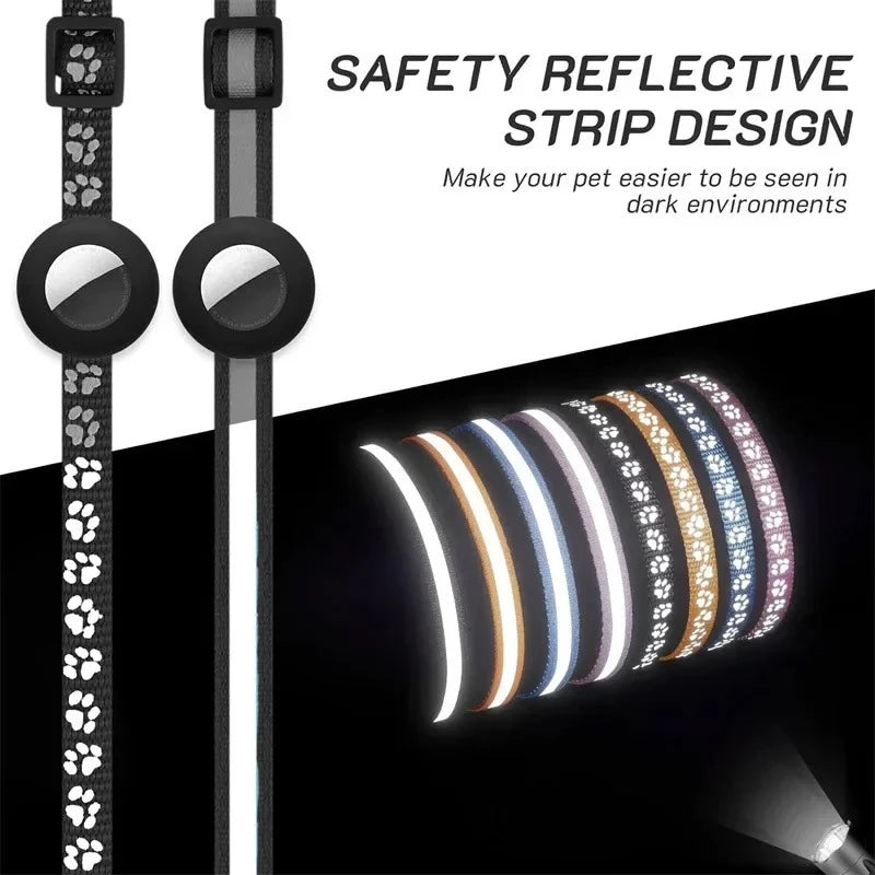 TrackSafe Collar: GPS-Ready with Reflective Safety