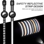 TrackSafe Collar: GPS-Ready with Reflective Safety