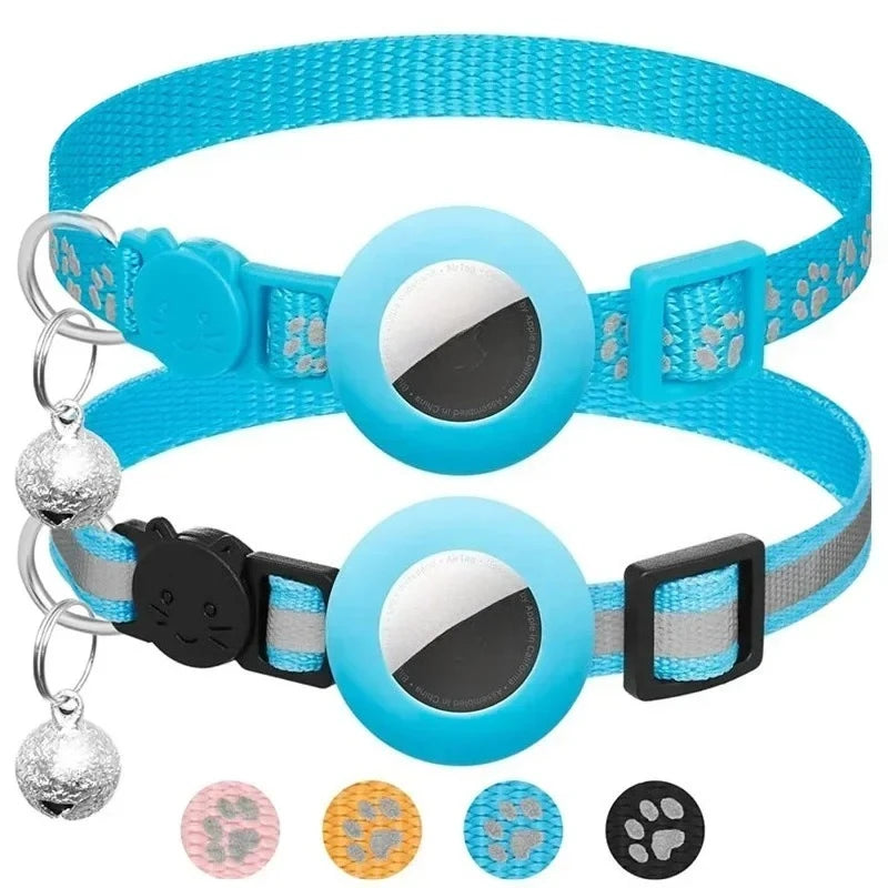 TrackSafe Collar: GPS-Ready with Reflective Safety