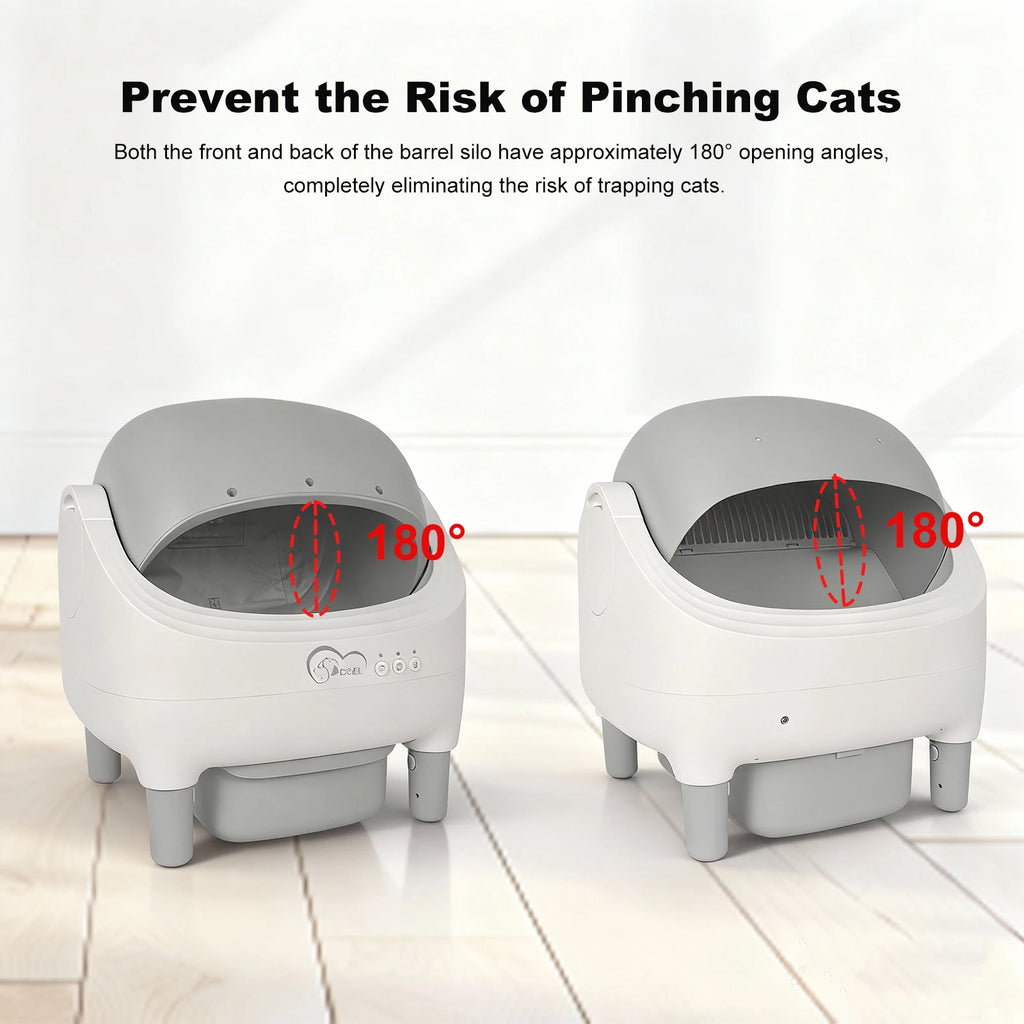 PurrTech Litter Hub: App-Controlled Cat Toilet