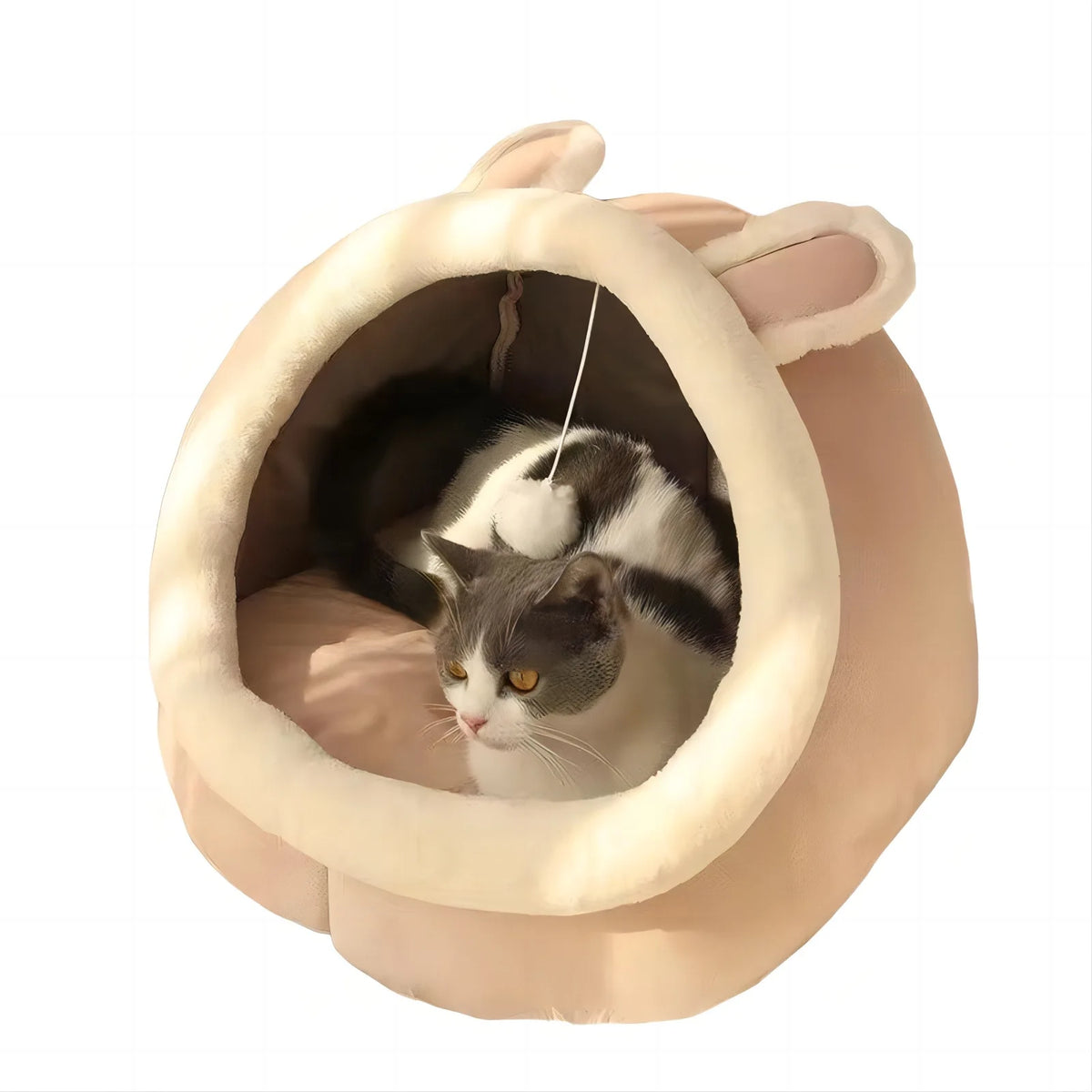 Cozy Tent Cave Bed for Cats & Small Dogs