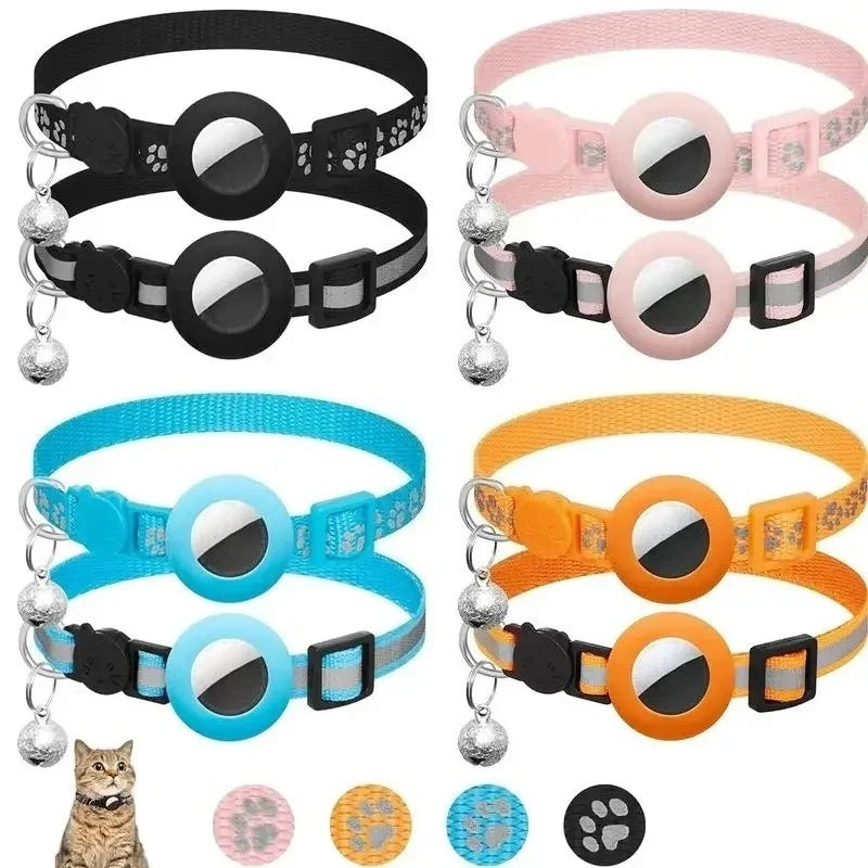 TrackSafe Collar: GPS-Ready with Reflective Safety