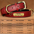 LuxTag Leather Collar