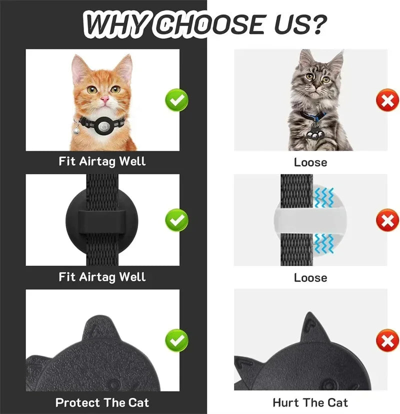 TrackSafe Collar: GPS-Ready with Reflective Safety