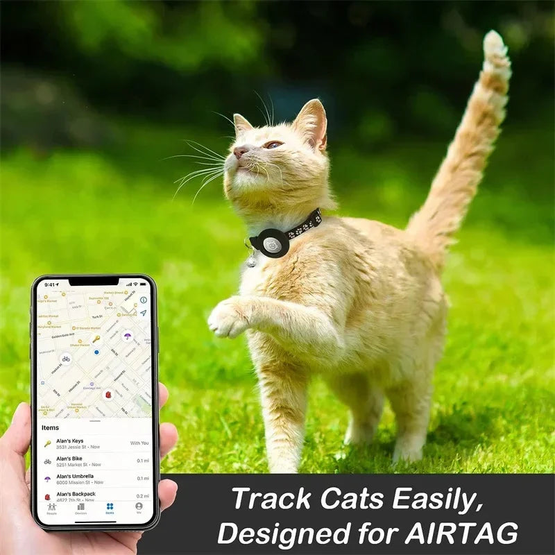 TrackSafe Collar: GPS-Ready with Reflective Safety