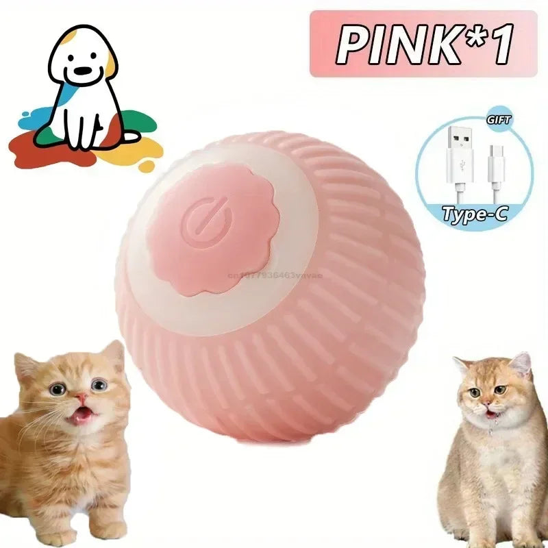Whisker Wheel: 360° Rolling Fun for Pets