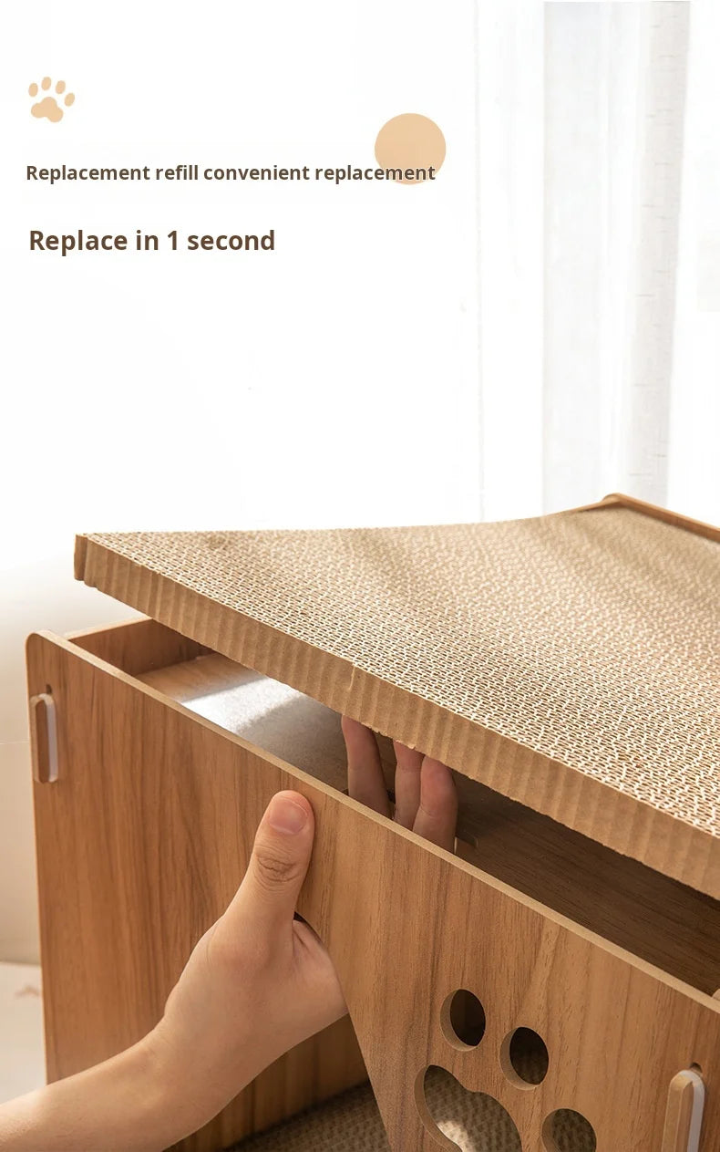 ScratchEase Lounge: Dual Panel Comfort