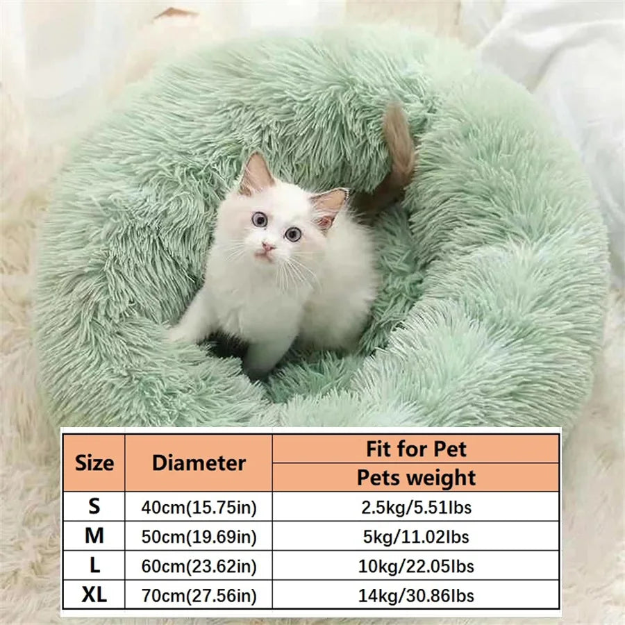 FurryDream Donut Bed: Plush Comfort for Pets