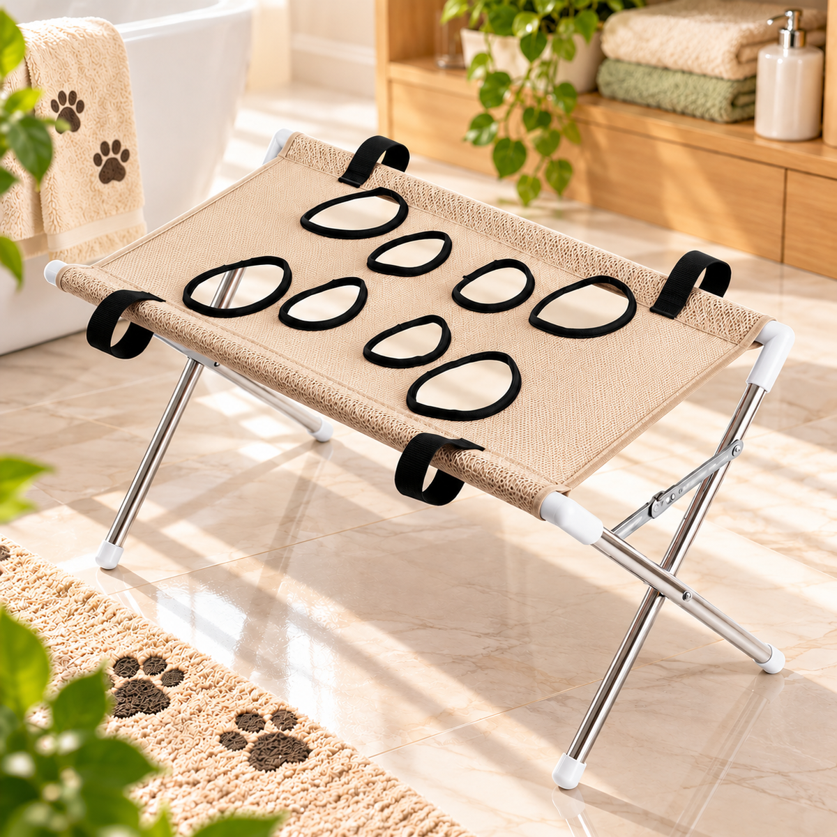 PawEase™ – Pet Grooming Hammock | Comfortable & Easy Nail Trimming