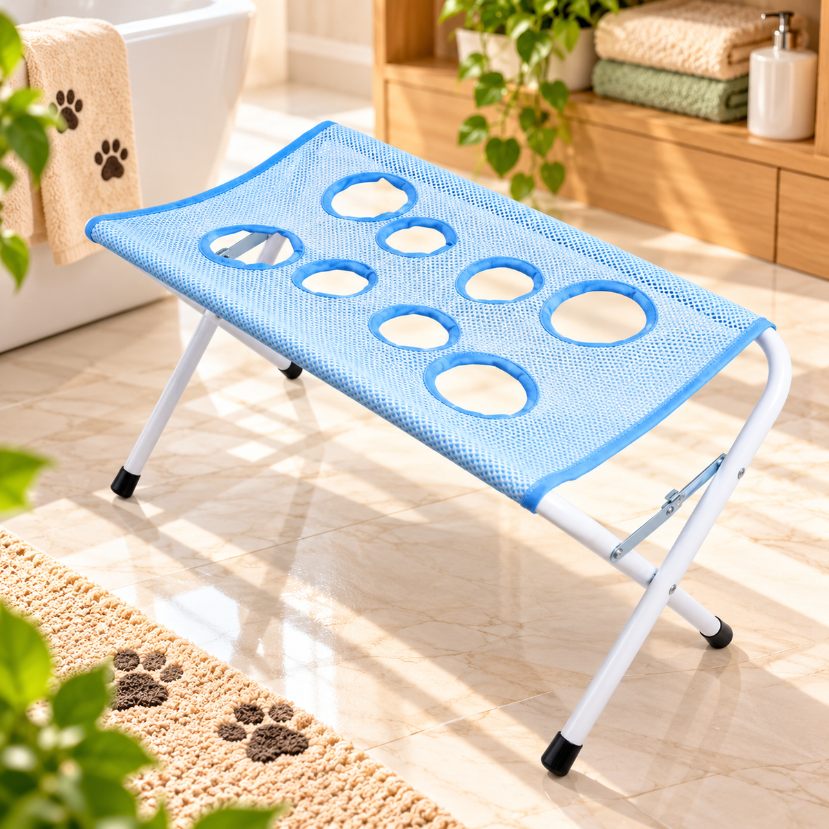 PawEase™ – Pet Grooming Hammock | Comfortable & Easy Nail Trimming
