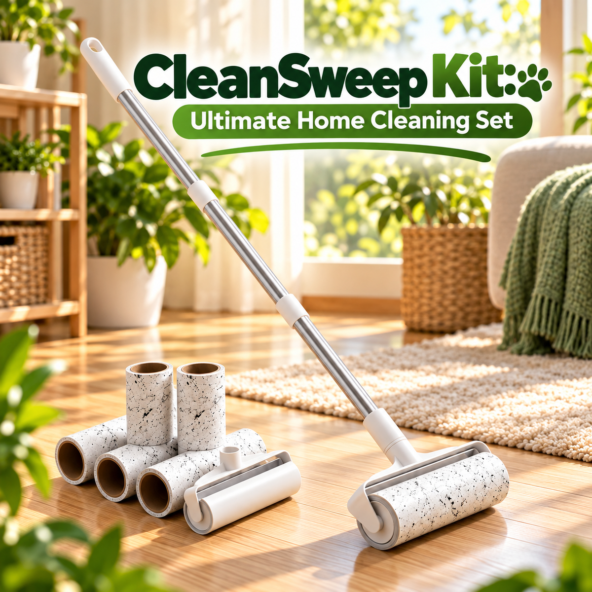 CleanSweep Kit: Ultimate Home Cleaning Set