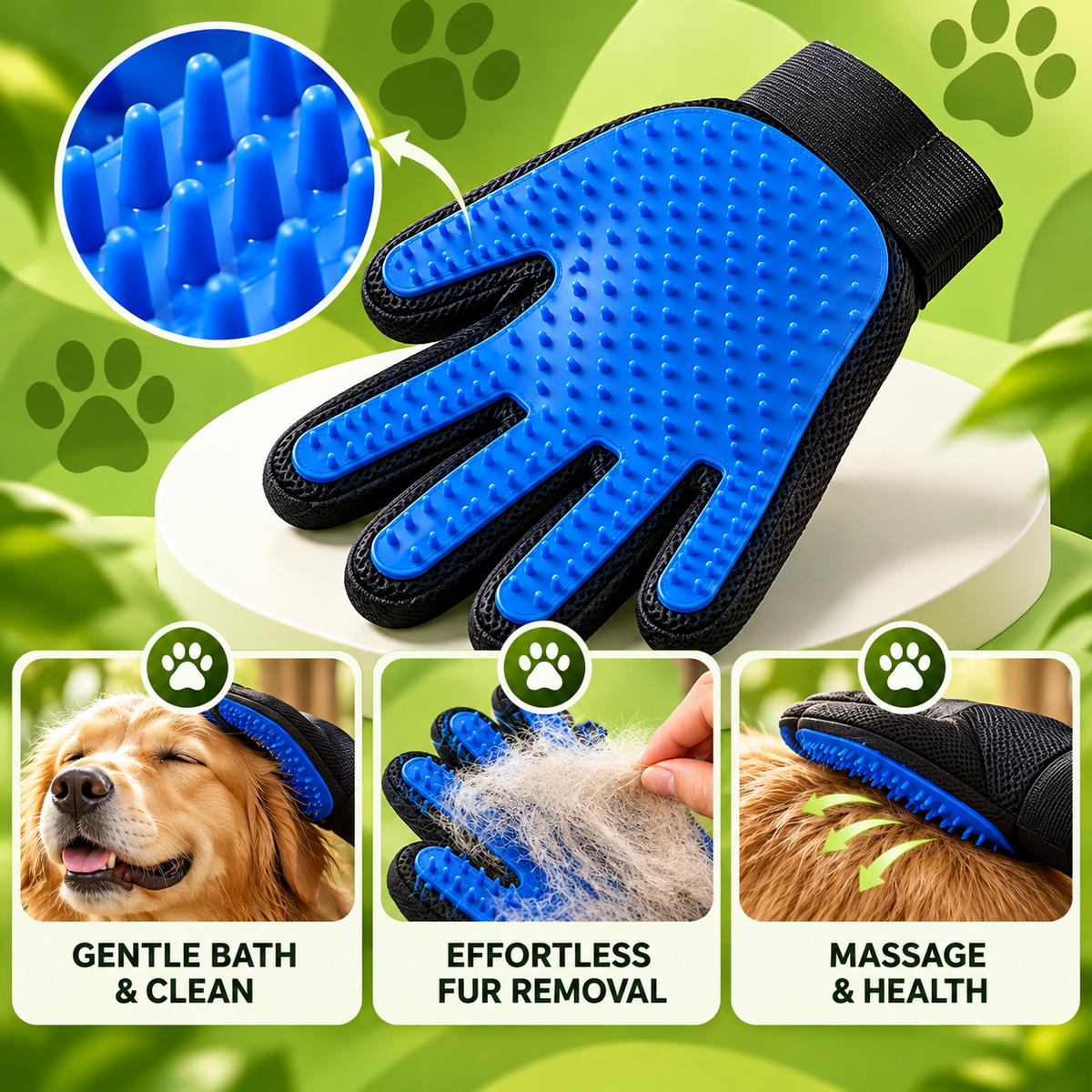 GroomEase Gloves: Effortless Pet Care