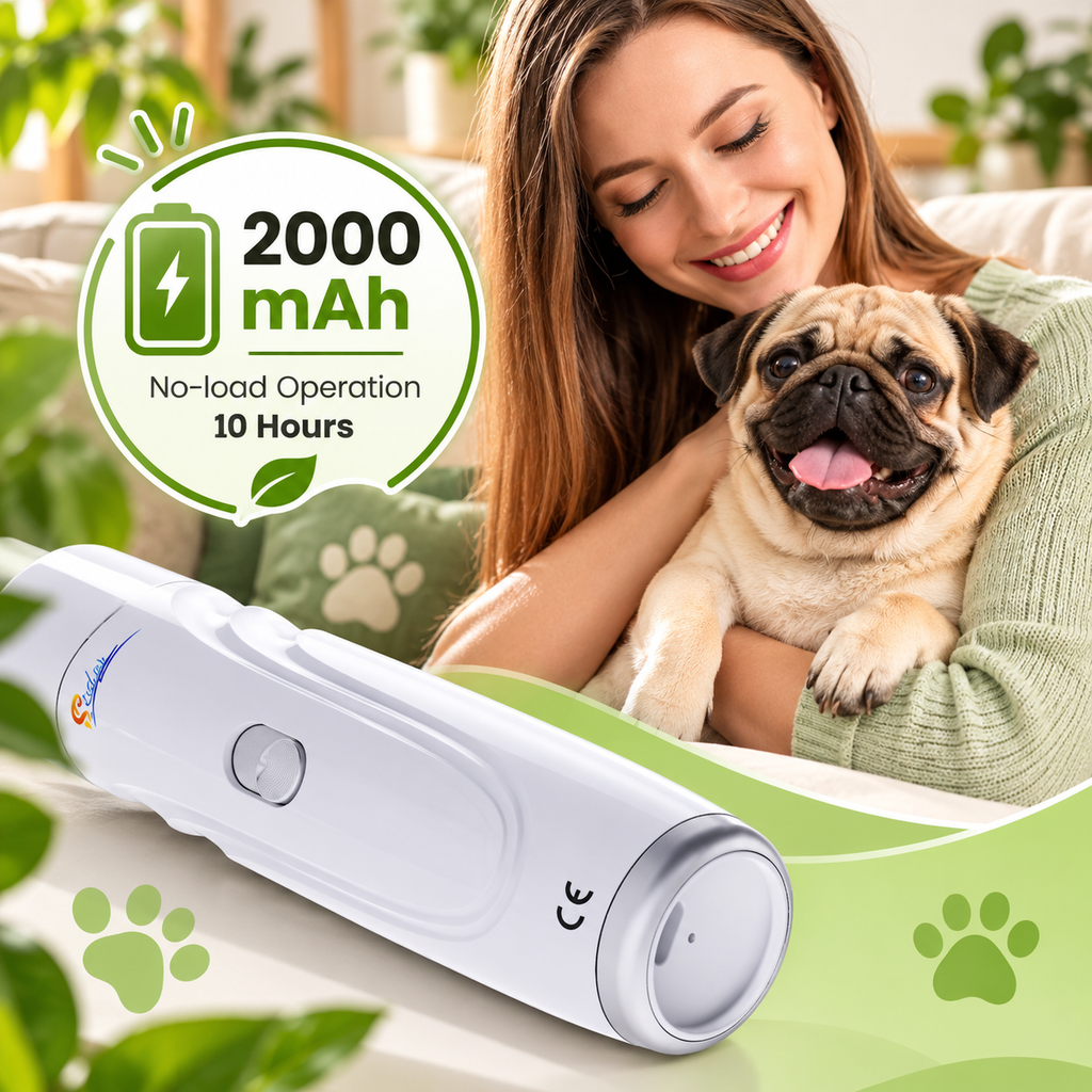 PawTrim™ – Quiet Electric Pet Nail Grinder | Gentle & Easy Nail Care