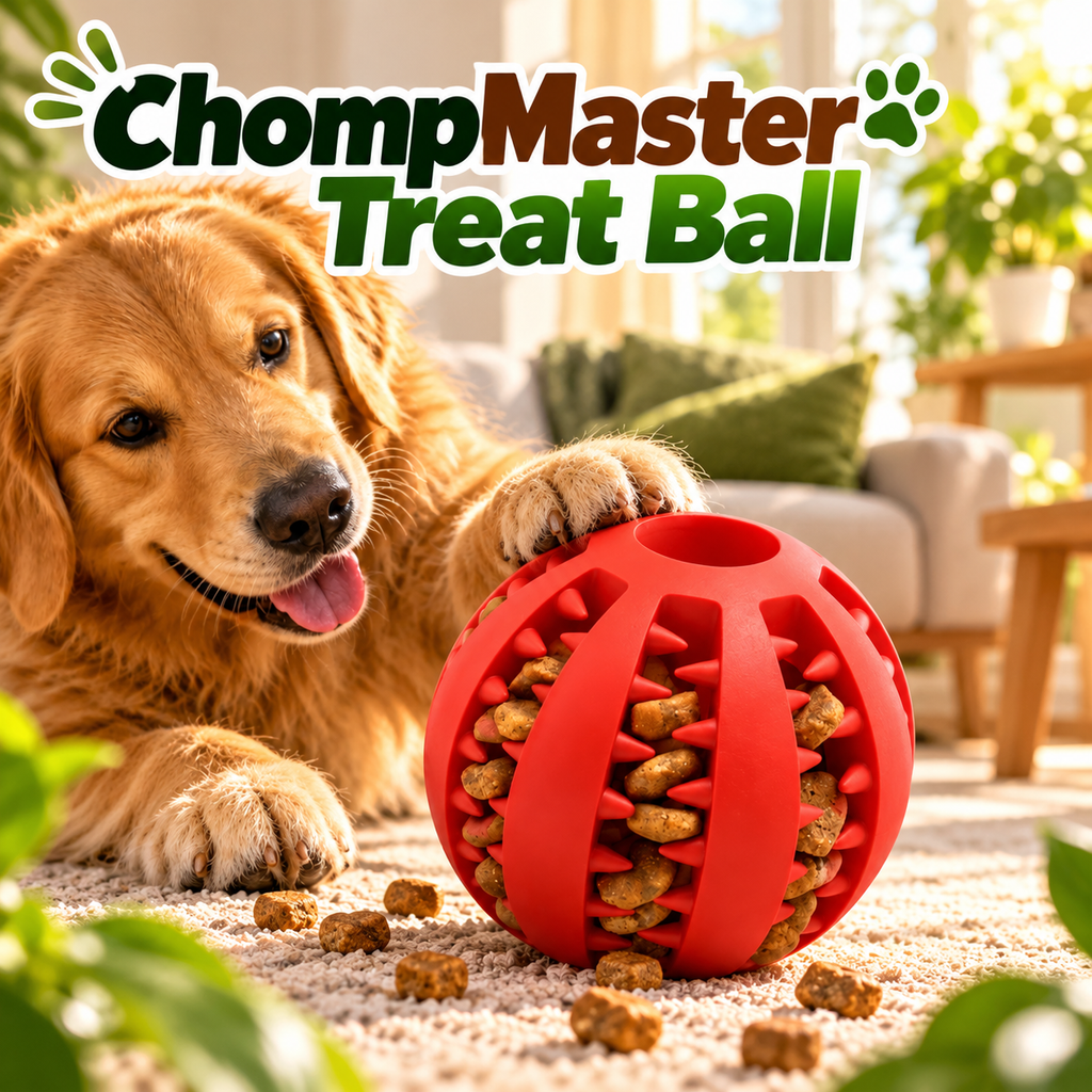 ChompMaster Treat Ball: Fun and Clean