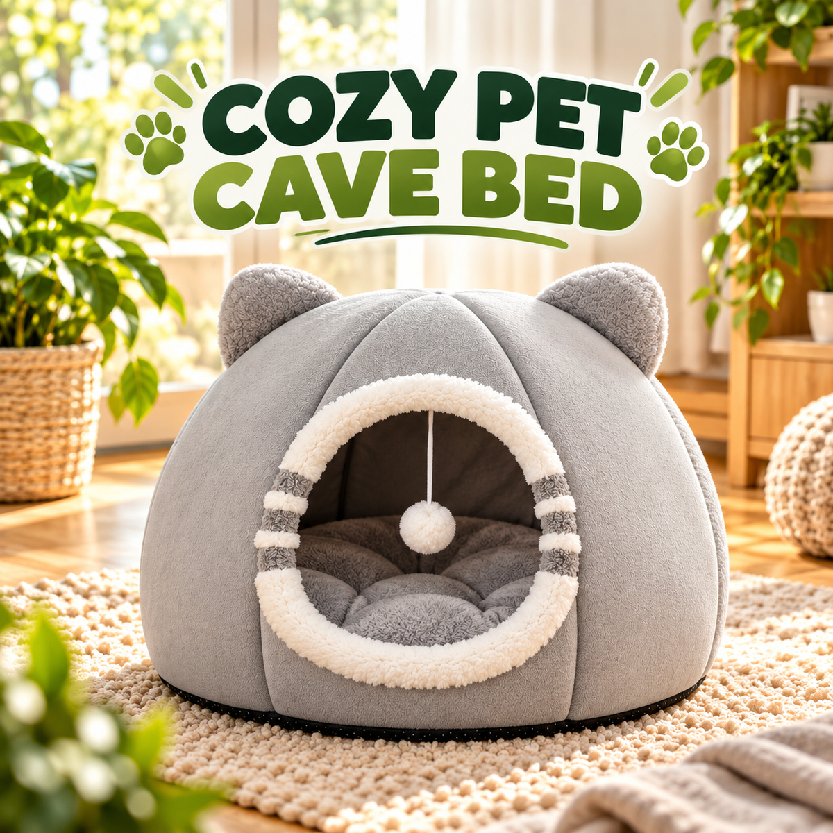 CozyCave Hideaway: Ultimate Comfort for Cats