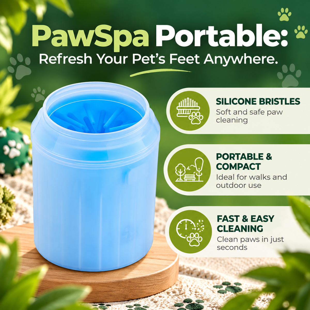 PawSpa Portable: Refresh Your Pet's Feet Anywhere