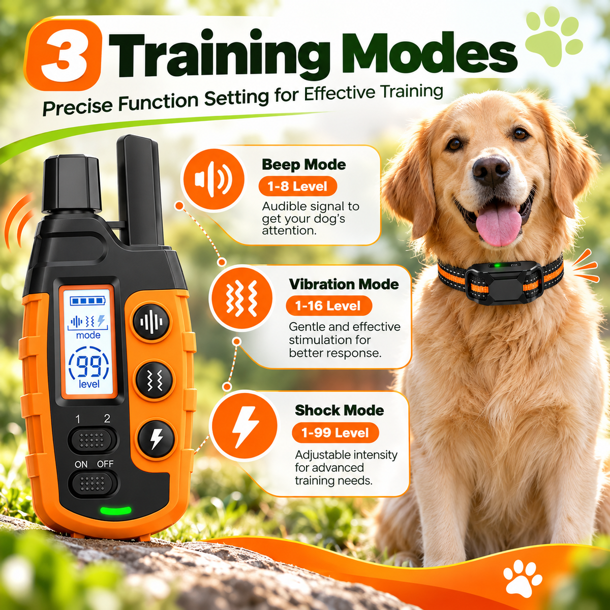 PetMaster Pro: Precision Training Collar