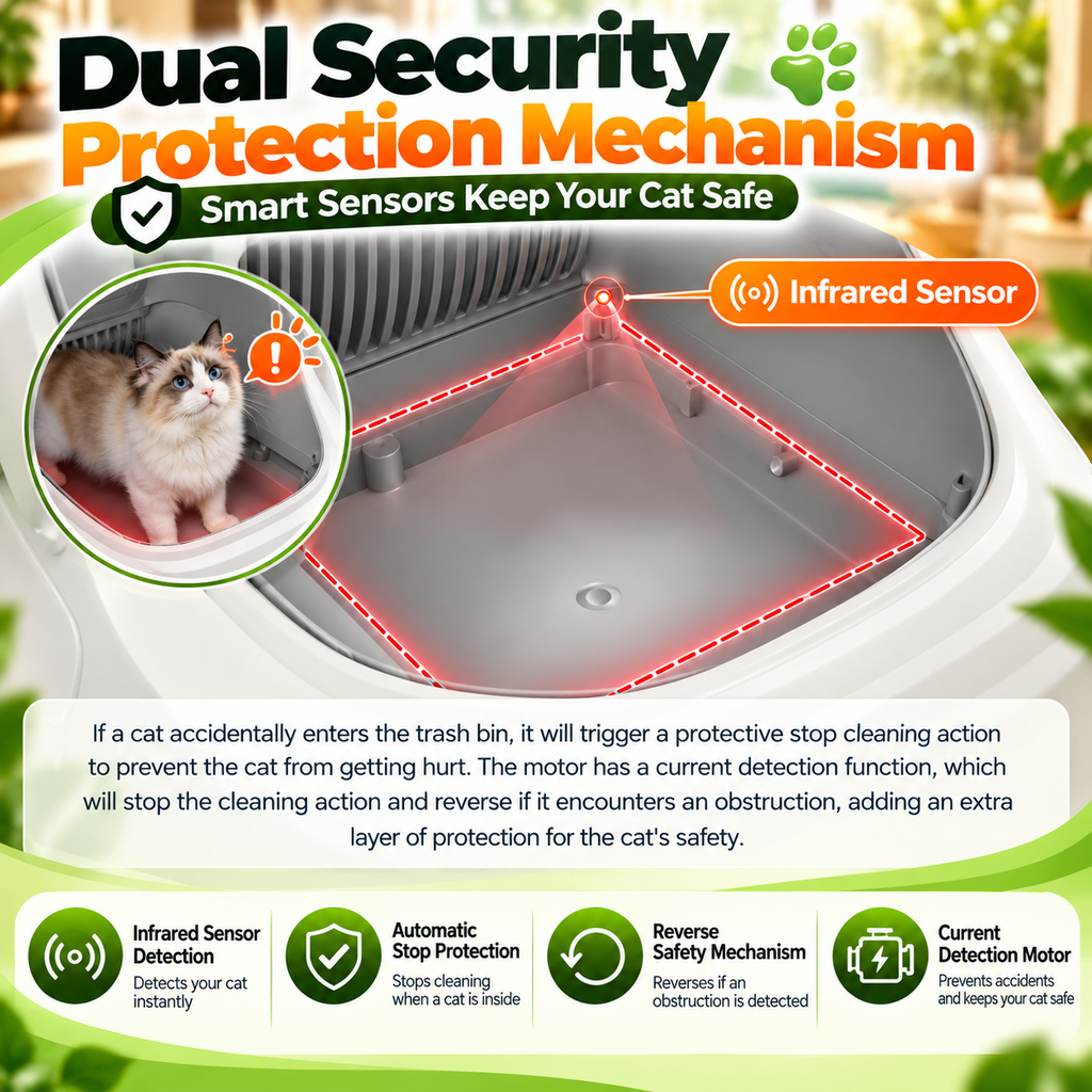 PurrTech Litter Hub: Arenero para gatos controlado por aplicación