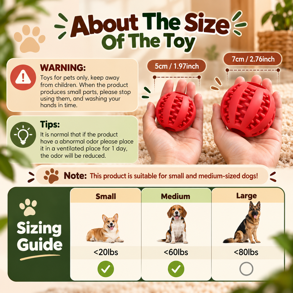 ChompMaster Treat Ball: Fun and Clean