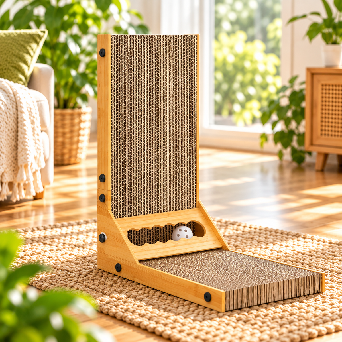 LuxeClaw Scratcher: Premium Feline Fun