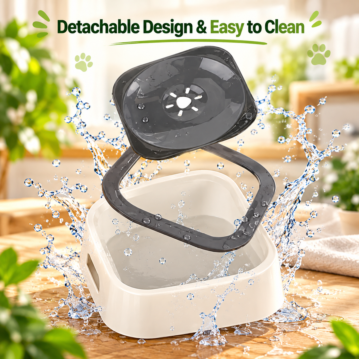 HydroTravel Pet Bowl: Splash-Free Hydration