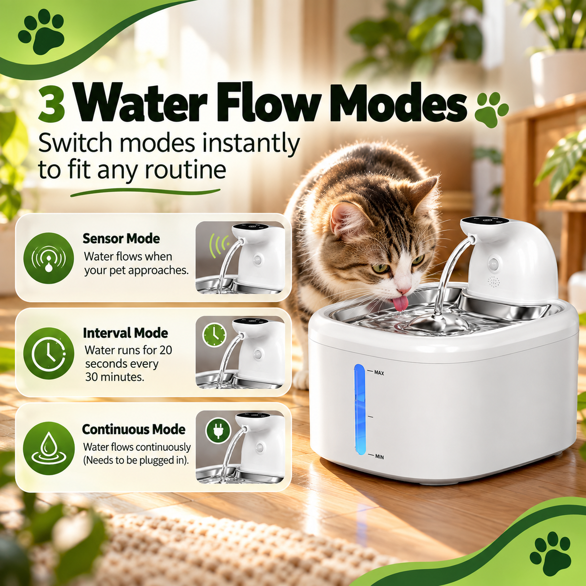 Purrfect Pour: Motion-Sensing Pet Hydrator