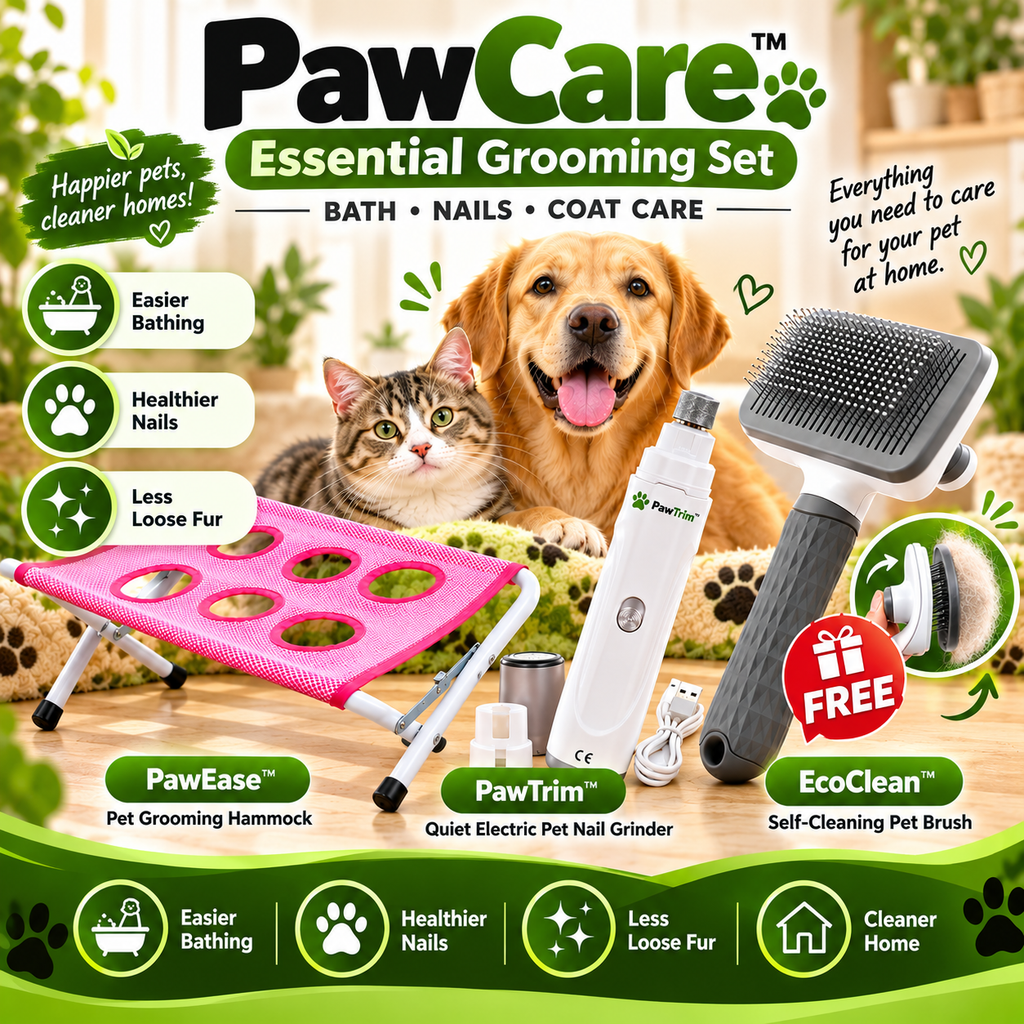 PawCare™ Essential Grooming Set