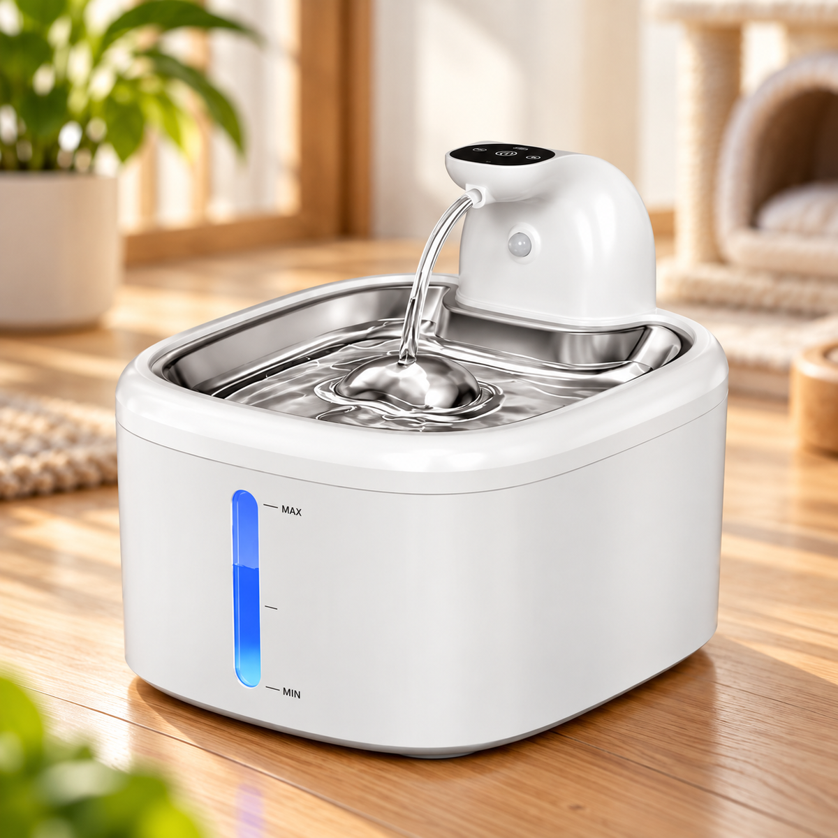 Purrfect Pour: Motion-Sensing Pet Hydrator