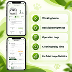 PurrTech Litter Hub: Arenero para gatos controlado por aplicación