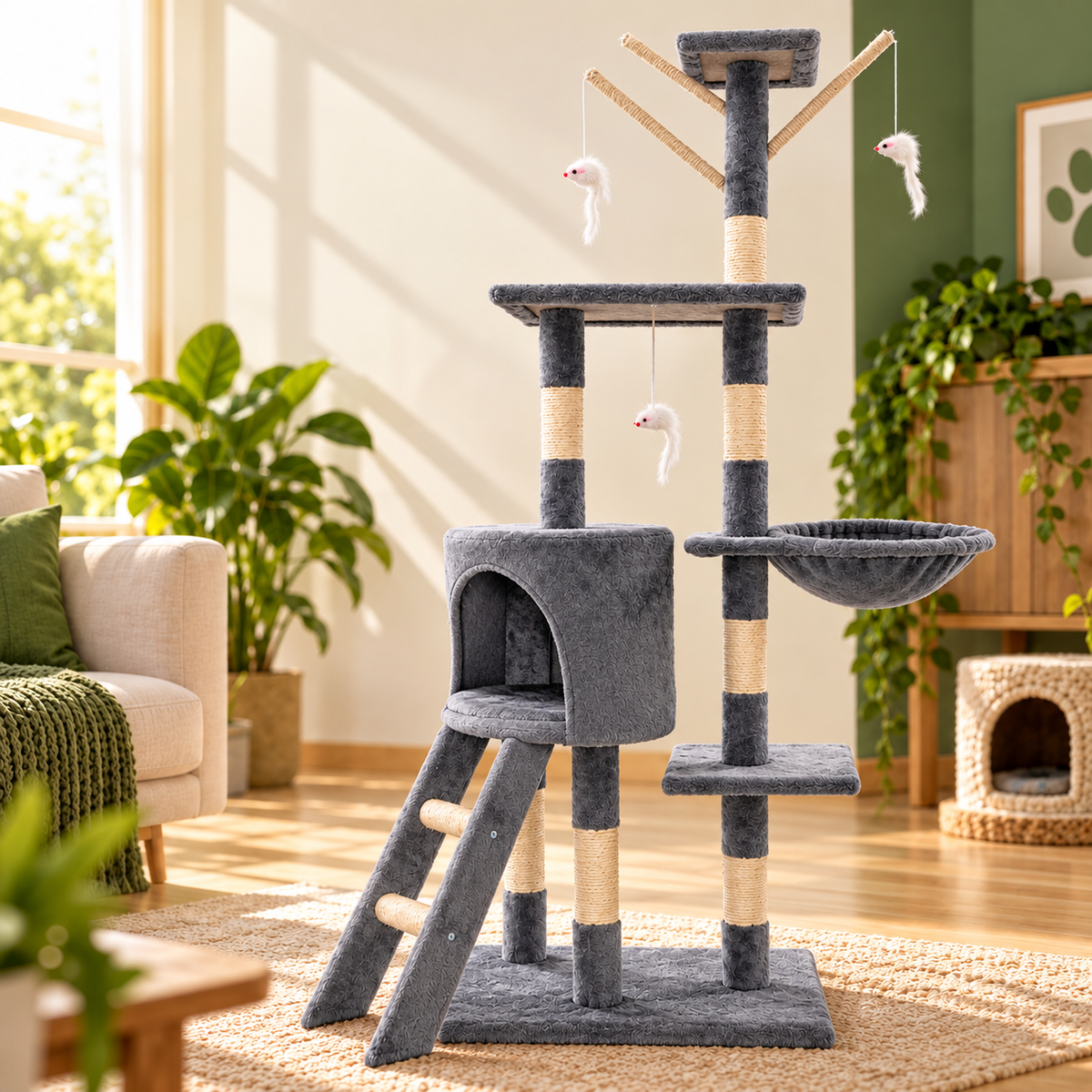 MajesticClimb Tower: Ultimate Cat Playground