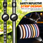 Collar TrackSafe: Preparado para GPS con seguridad reflectante