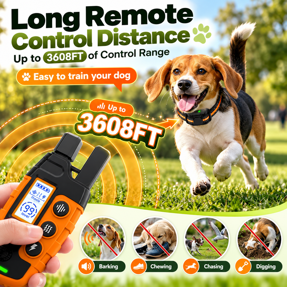 PetMaster Pro: Precision Training Collar