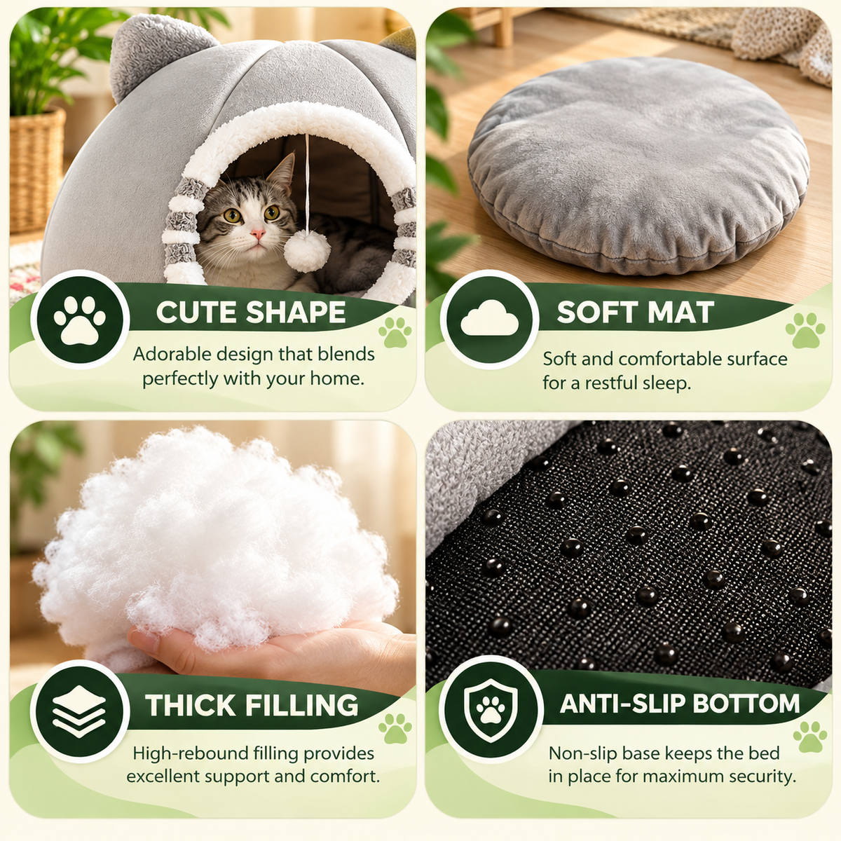 CozyCave Hideaway: Ultimate Comfort for Cats