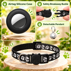 Collar TrackSafe: Preparado para GPS con seguridad reflectante